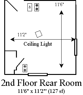 2nd Floor Rear floor plan