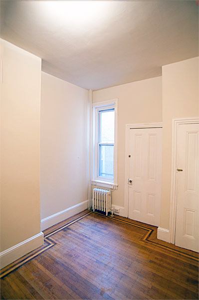 2nd floor middle room view looking south