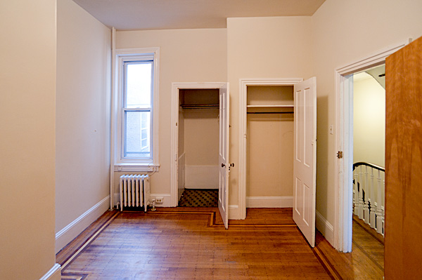 2nd floor middle room view looking south